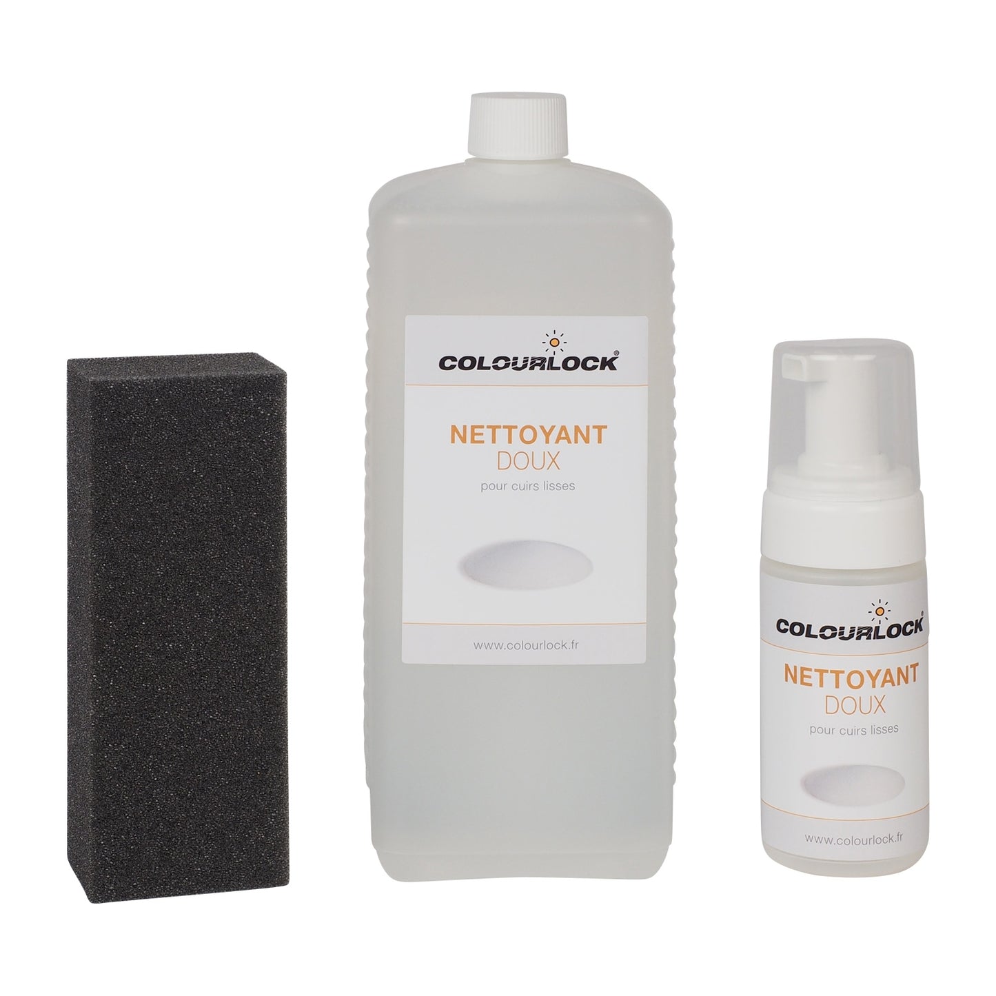 Nettoyant doux COLOURLOCK, 1 litre avec éponge et flacon mousseur