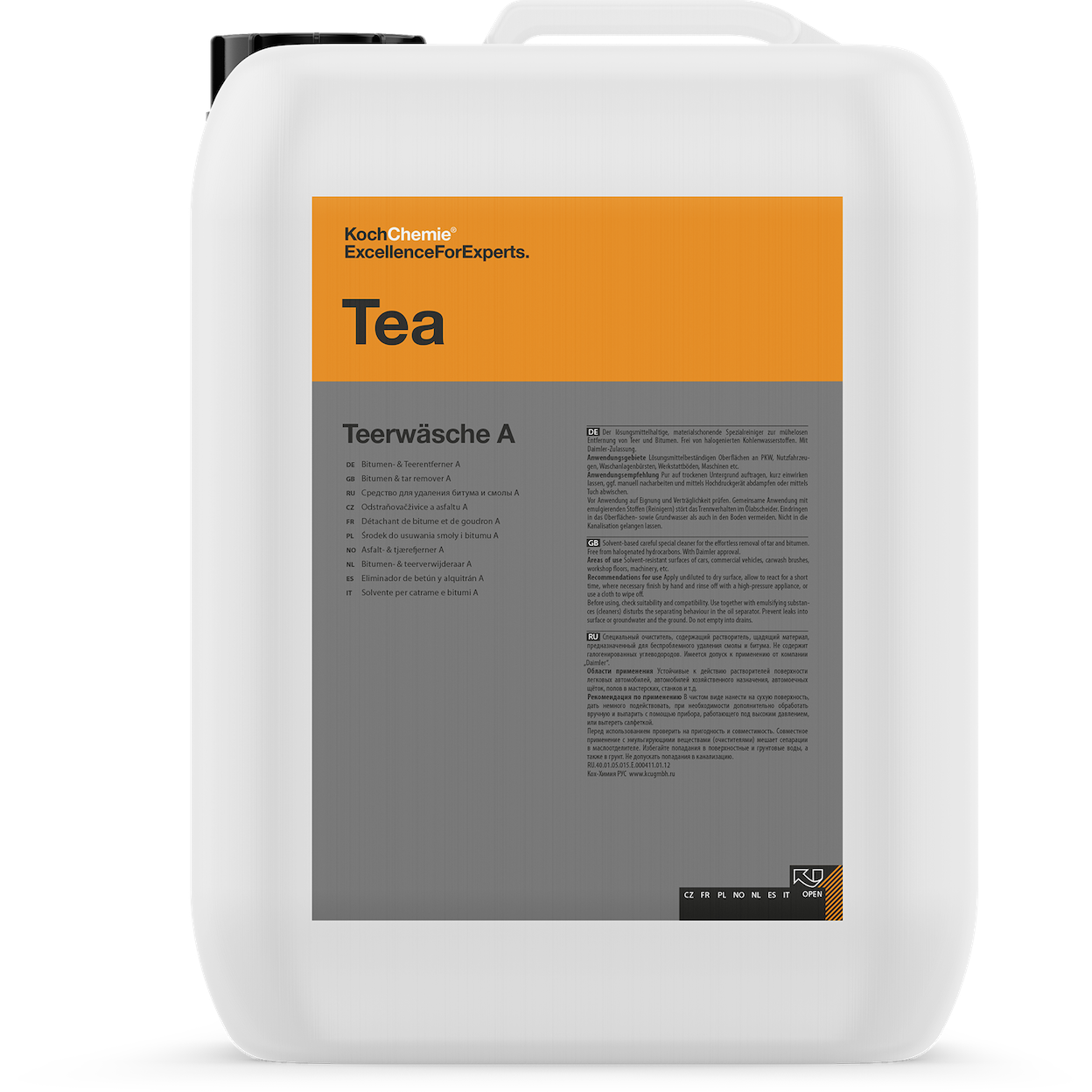 Teerwäsche A - Nettoyant diluant spécial pour goudron - TEA
