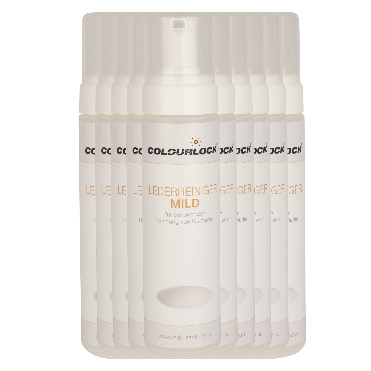 Flacons mousseurs vides pour nettoyant doux 200 ml avec tiquette, jeu de 10