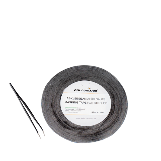 Ruban de masquage pour surpiqres 50 m x 1 mm avec pincette