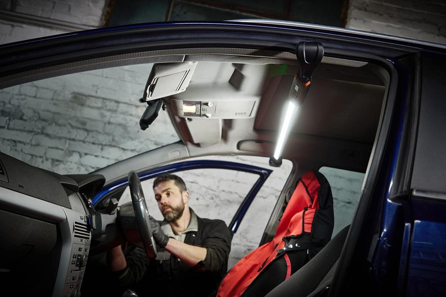Lampe à LED, Rotation jusqu'à 360°, Batterie au Lithium Rechargeable 1200 - 600 lumens
