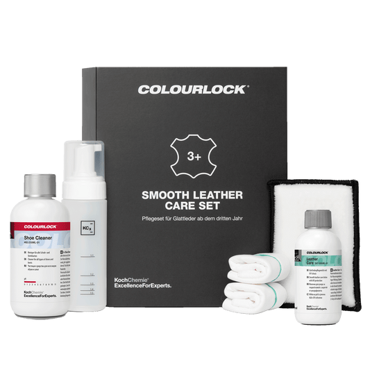 Kit d'entretien COLOURLOCK pour cuirs lisses avec Lotion protectrice